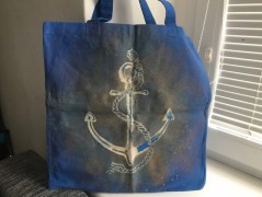 Malovaná taška  Mandala