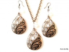 NÁUŠNICE - VÍNOVÝ ANDĚL - ANDĚLÍČEK