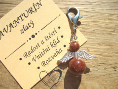 NÁUŠNICE - VÍNOVÝ ANDĚL - ANDĚLÍČEK