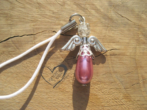 ANDĚL - ANDÍLEK - ANDĚLÍČEK 30. přívěsek anděl andílek křídla andělíček andělé andílci andělíčci na mobil andělské na klíče na peněženku 