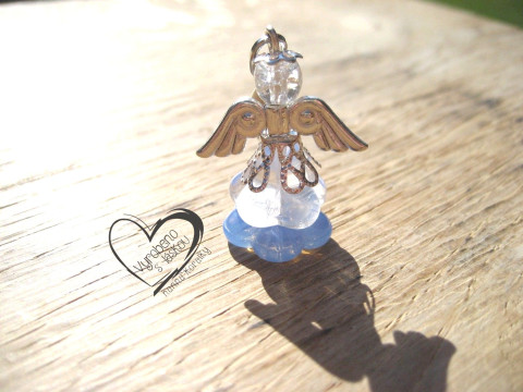 ANDĚL - ANDÍLEK - ANDĚLÍČEK 26. přívěsek anděl andílek křídla andělíček andělé andílci andělíčci na mobil andělské na klíče na peněženku 