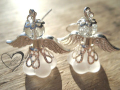 NÁUŠNICE - VÍNOVÝ ANDĚL - ANDĚLÍČEK