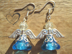 NÁUŠNICE - VÍNOVÝ ANDĚL - ANDĚLÍČEK