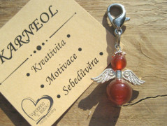 NÁUŠNICE - VÍNOVÝ ANDĚL - ANDĚLÍČEK