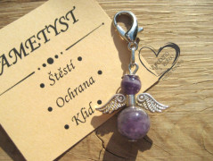 NÁUŠNICE - VÍNOVÝ ANDĚL - ANDĚLÍČEK