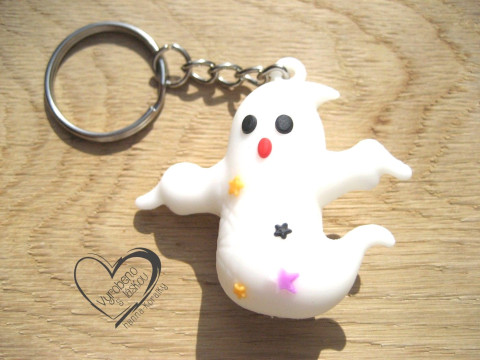 KLÍČENKA - PŘÍVĚSEK - DUCH klíčenka přívěsek gumový 