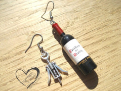 NÁUŠNICE - VÍNOVÝ ANDĚL - ANDĚLÍČEK