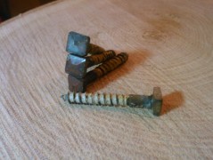 Kovaný vrut 12x60 surový