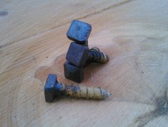 Kovaný vrut 12x60 surový