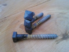 Kovaný vrut 12x60 surový