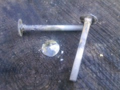 Kovaný vrut 12x60 surový