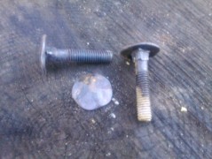 Kovaný vrut 12x60 surový