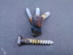 Kovaný vrut 12x60 surový