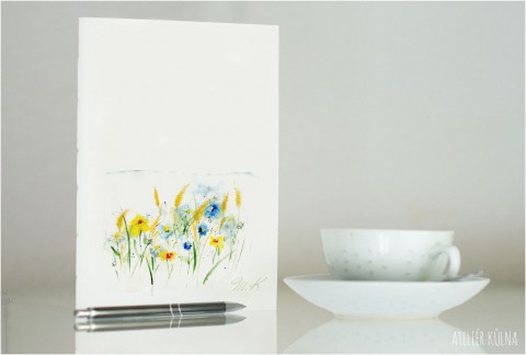 Deník *Snění* zápisník deník sešit skicář nelinkovaný sešit nelinkovaný zápisník 