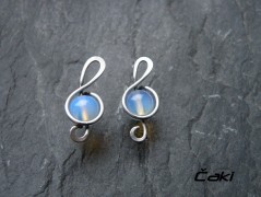 Nerezový přívěšek s larimarem