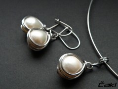 Nerezový přívěšek s larimarem