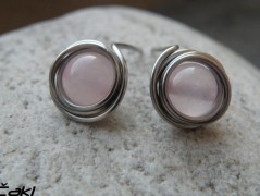 Nerezový přívěšek s larimarem