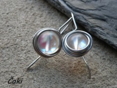 Nerezový přívěšek s larimarem