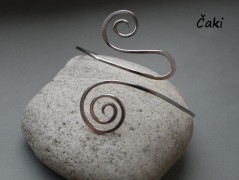 Nerezový přívěšek s larimarem