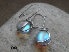 Nerezový přívěšek s larimarem