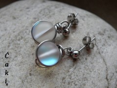 Nerezový přívěšek s larimarem