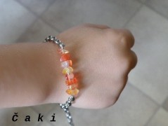 Nerezový přívěšek s larimarem