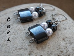 Nerezový přívěšek s larimarem