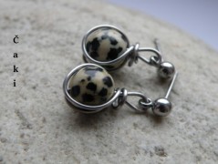 Nerezový přívěšek s larimarem