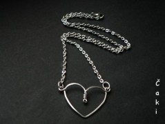 Nerezový přívěšek s larimarem