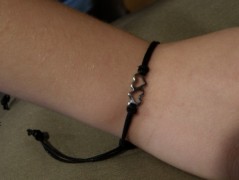 Nerezový přívěšek s larimarem