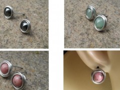 Nerezový přívěšek s larimarem