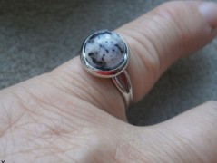 Nerezový přívěšek s larimarem