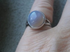 Nerezový přívěšek s larimarem