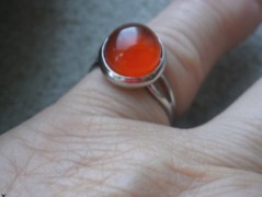 Nerezový přívěšek s larimarem