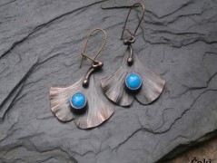 Nerezový přívěšek s larimarem