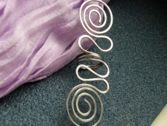 Nerezový přívěšek s larimarem