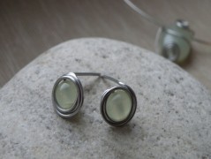 Nerezový přívěšek s larimarem