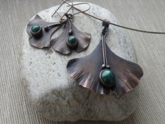 Nerezový přívěšek s larimarem