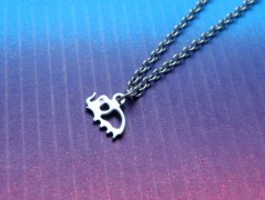 Nerezový přívěšek s larimarem