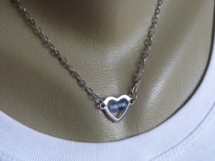 Nerezový přívěšek s larimarem