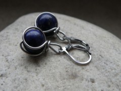 Nerezový přívěšek s larimarem