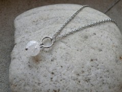 Nerezový přívěšek s larimarem