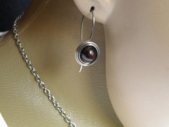 Nerezový přívěšek s larimarem