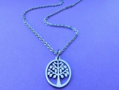 Nerezový přívěšek s larimarem