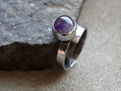 Nerezový přívěšek s larimarem