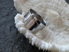 Nerezový přívěšek s larimarem