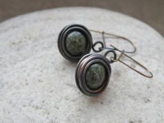 Nerezový přívěšek s larimarem