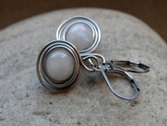 Nerezový přívěšek s larimarem