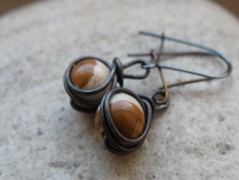 Nerezový přívěšek s larimarem