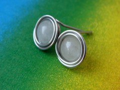 Nerezový přívěšek s larimarem